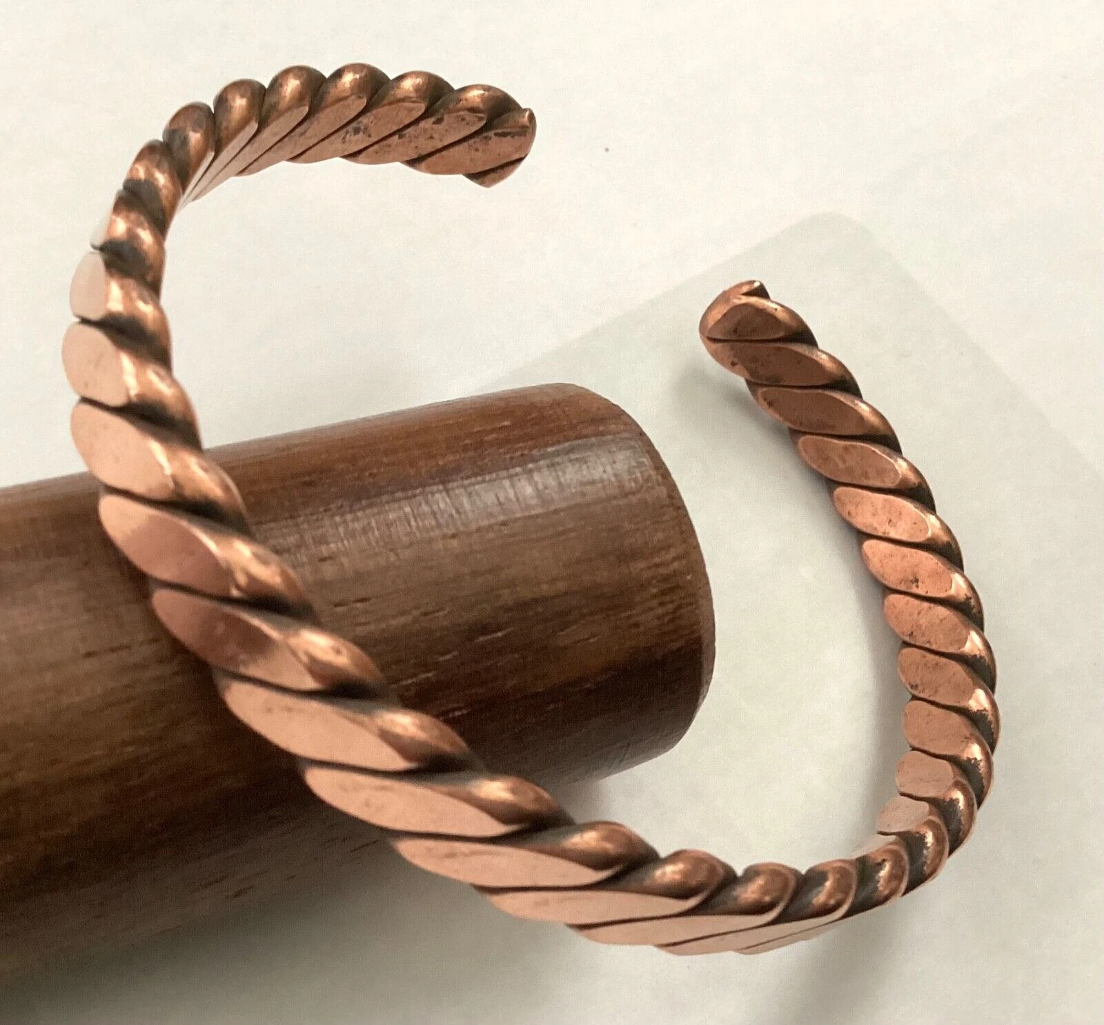 100% Copper Bracelet. Handmade Braided Medicine Bracelet Arthiritis Pain Therapy