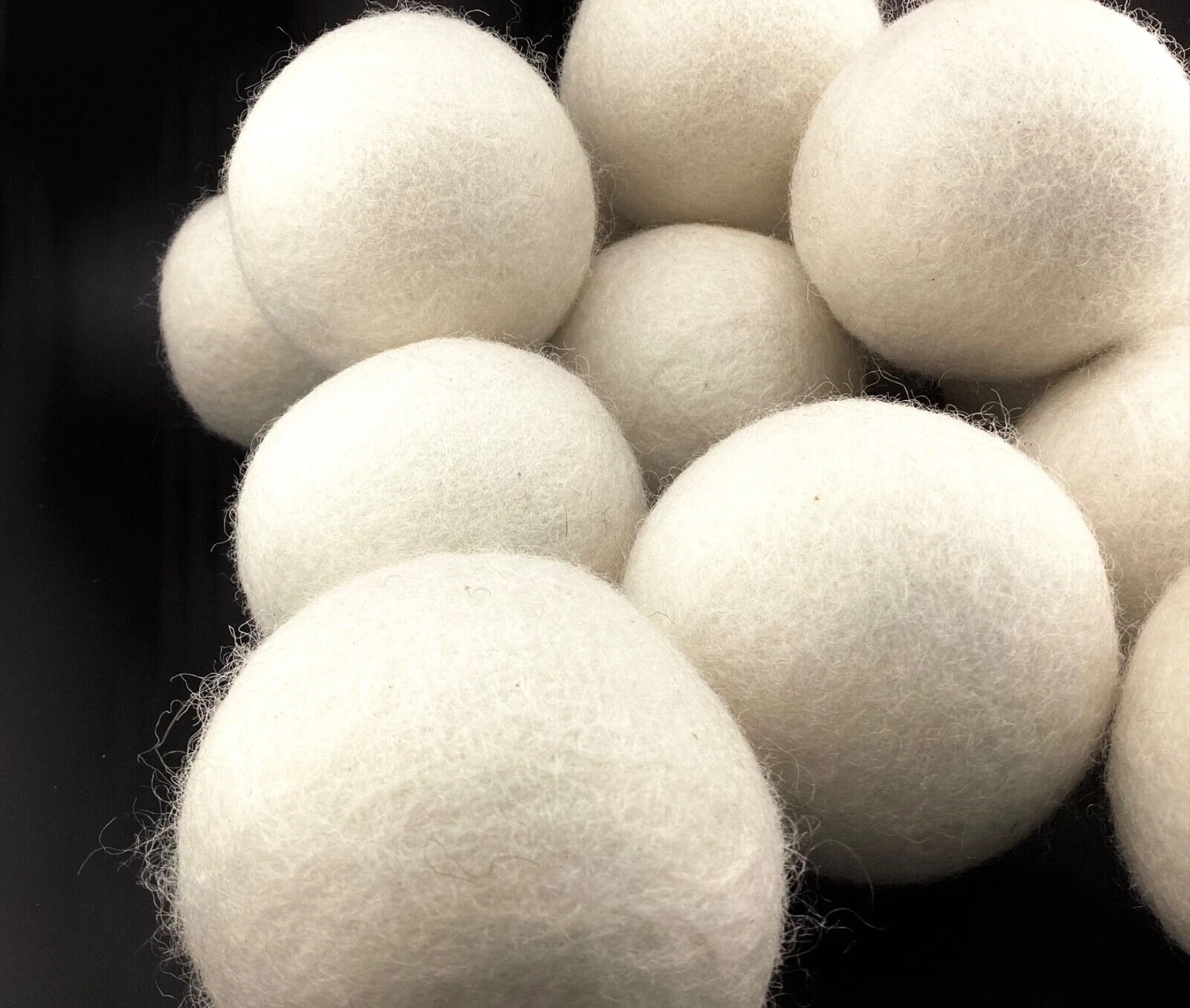 100 Wholesale Wool Dryer Balls Premium Highest Quality & Density Organic Wool