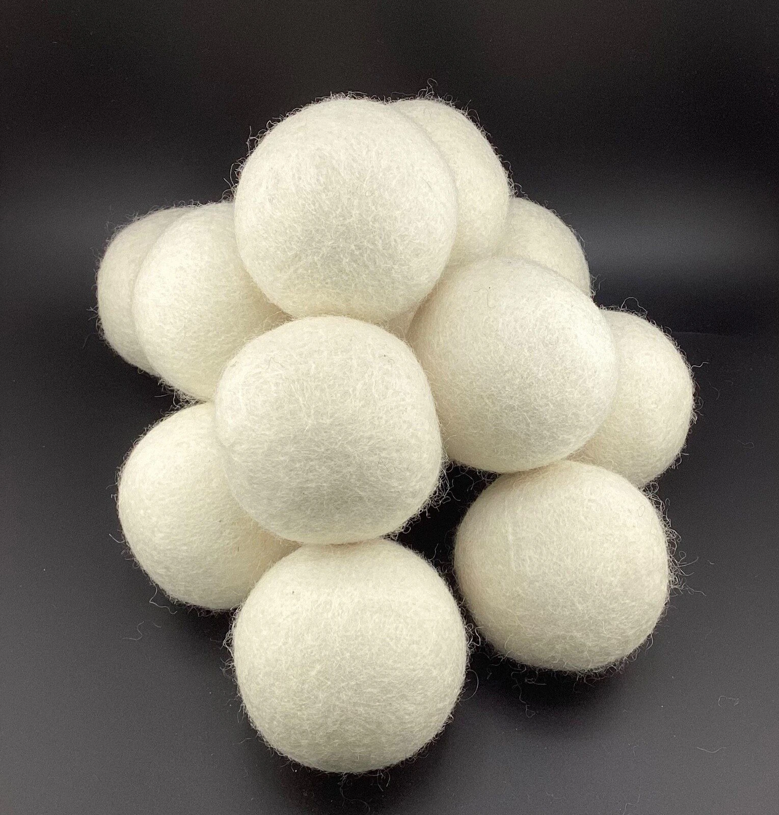 100 Wholesale Wool Dryer Balls Premium Highest Quality & Density Organic Wool