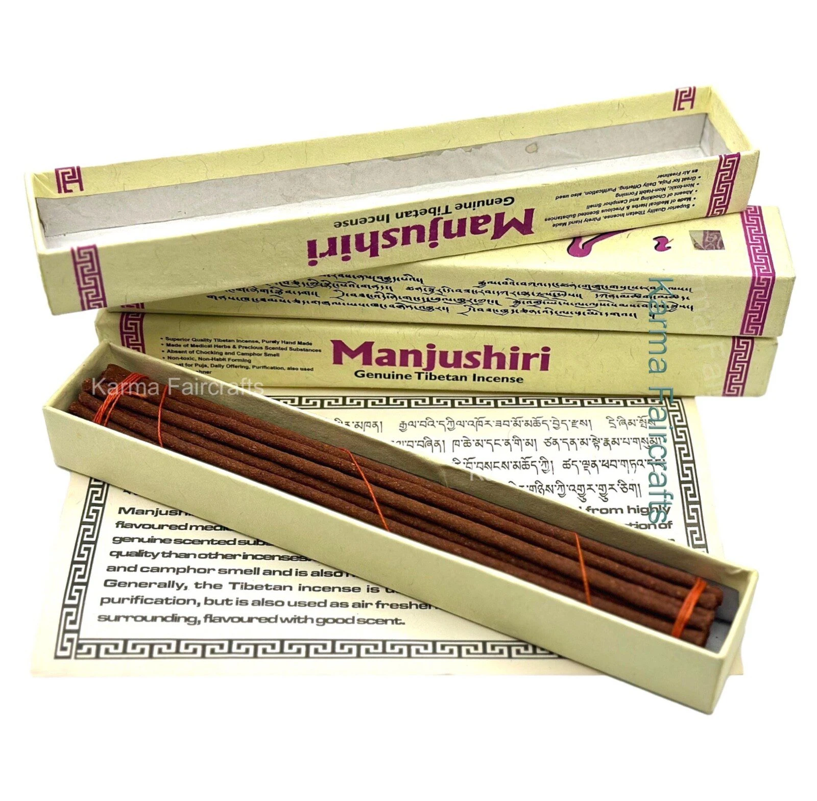 Best Quality Traditional Tibetan Manjushree Healing Incense. Aromatherapy