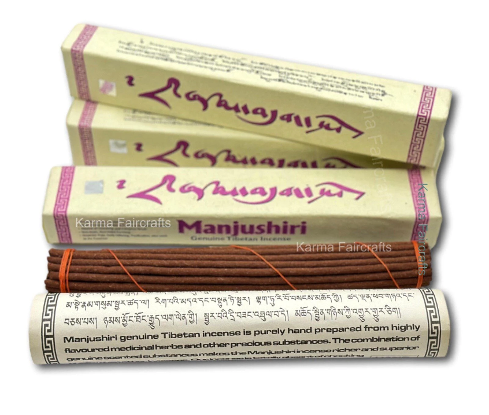Best Quality Traditional Tibetan Manjushree Healing Incense. Aromatherapy
