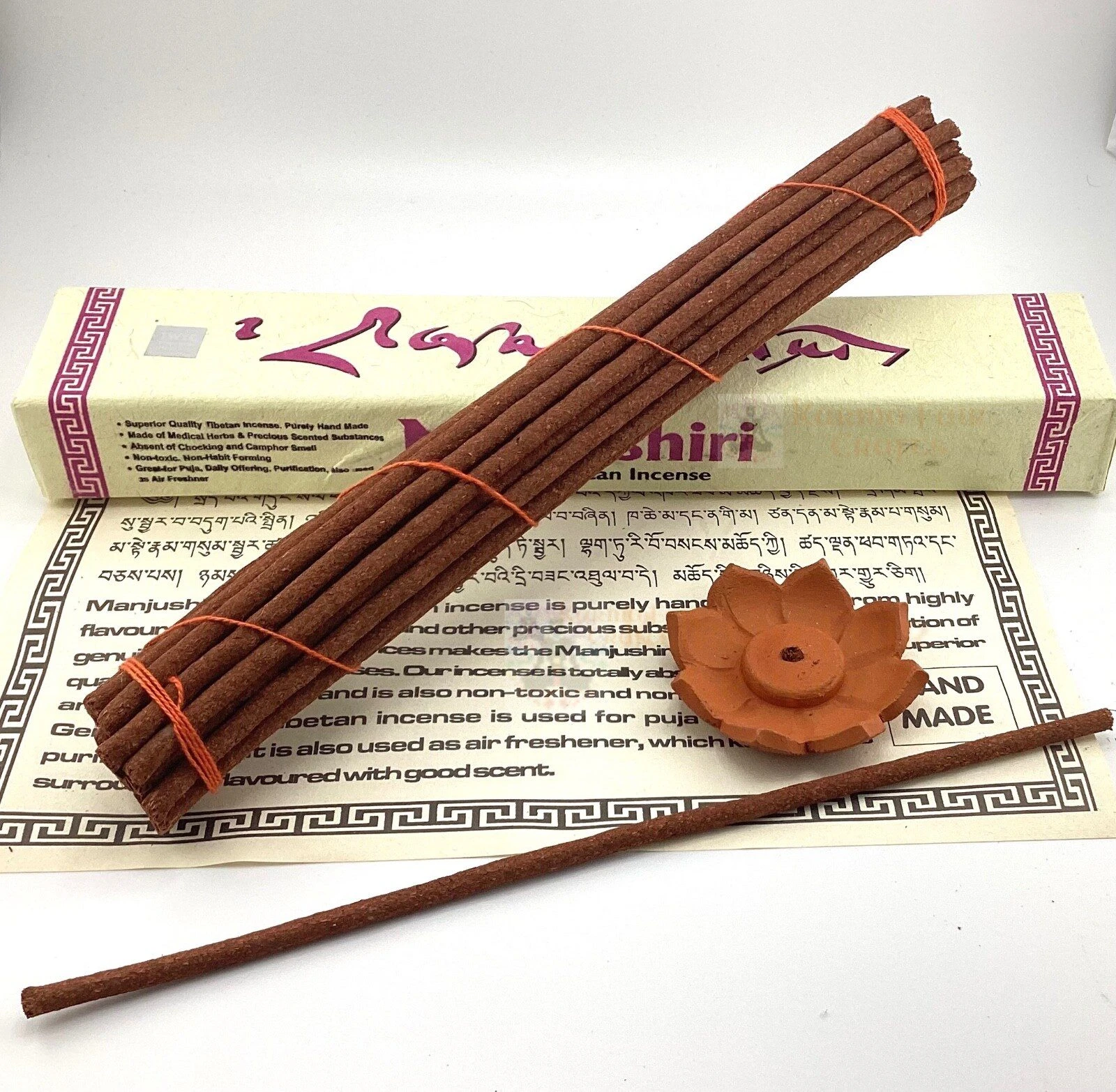 Best Quality Traditional Tibetan Manjushree Healing Incense. Aromatherapy