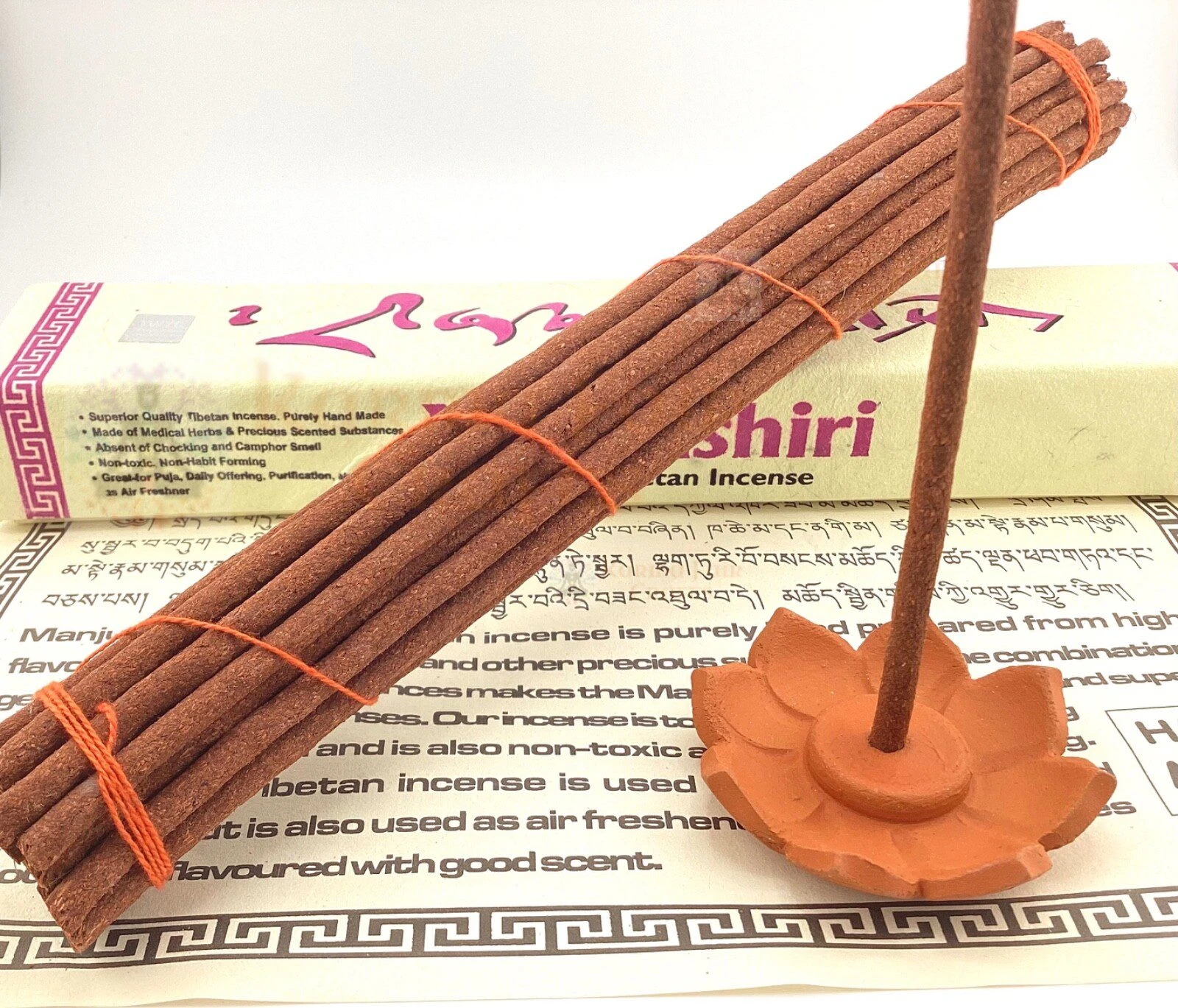 Best Quality Traditional Tibetan Manjushree Healing Incense. Aromatherapy