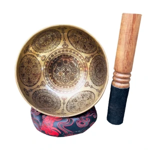 Chakra Healing Singing Bowl. 5.5” Tibetan Sound Bowl. Premium Hand Crafted Bowl.