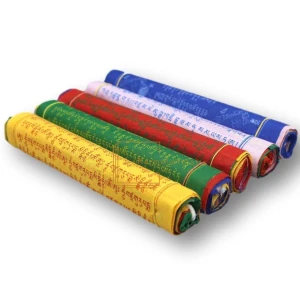 Tibetan Prayer Flags. 100% Cotton. 50 Flags Pack. 7 inches each Flag. Lungta